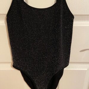 Sparkly Black bodysuit